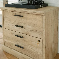 Sauder Mason Peak Commercial 2-Drawer Lateral File Cabinet, Letter/Legal Size, Lockable, 31