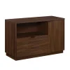 Sauder Palo Alto File Cabinet, Letter/Legal Size, 29"H x 46"W x 19"D, Spiced Mahogany (427825)