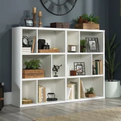 Sauder Select 44"H Bookcase, Soft White (427266)