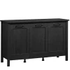 Sauder Select 30"H Storage Cabinet with 4 Shelves, Raven Oak (433978)