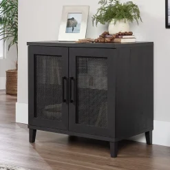 Sauder Tiffin Line 30" Storage Cabinet with 2 Shelves, Raven Oak (433270)