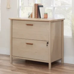 Sauder Whitaker Point Commercial 2-Drawer Lateral File Cabinet, Letter/Legal Size, Lockable, 31"W x 21"D, Natural Maple (429374)