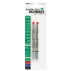 Schmidt 8126 Rollerball Short Capless Refill, Fine, Red, 2 Pack (SC58121)