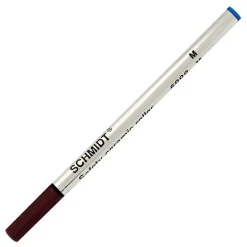 Schmidt 888 Safety Ceramic Rollerball Metal Tube Refill, Fits Universal Pens, Medium, Blue, 2 Pack (SC58105)
