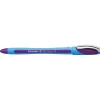 Schneider Slider Memo XB Ballpoint Pen, Extra Bold Point, Violet Ink, 10/Box (PSY150208)