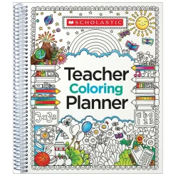 Scholastic Teacher Coloring Planner (SC-809292)