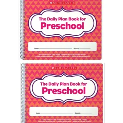 Scholastic Teaching Solutions The Daily Plan Book for Preschool, Pack of 2 (SC-806458-2)