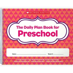 Scholastic Teaching Solutions The Daily Plan Book for Preschool, Pack of 2 (SC-806458-2)