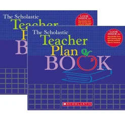 Scholastic Teaching Solutions Teacher Plan Book (Updated), Pack of 2 (SC-0439710561-2)