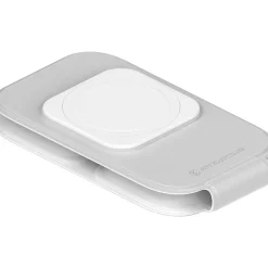 scosche BASECHARGE MS Fold-N-Go Wireless Charging Stand, White (MSQFG2N1WT)