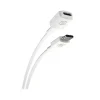 scosche ExtendIt 3' USB Type-C to USB Type-C Cable, Female to Male, White (USBCEXT3WT-SP)
