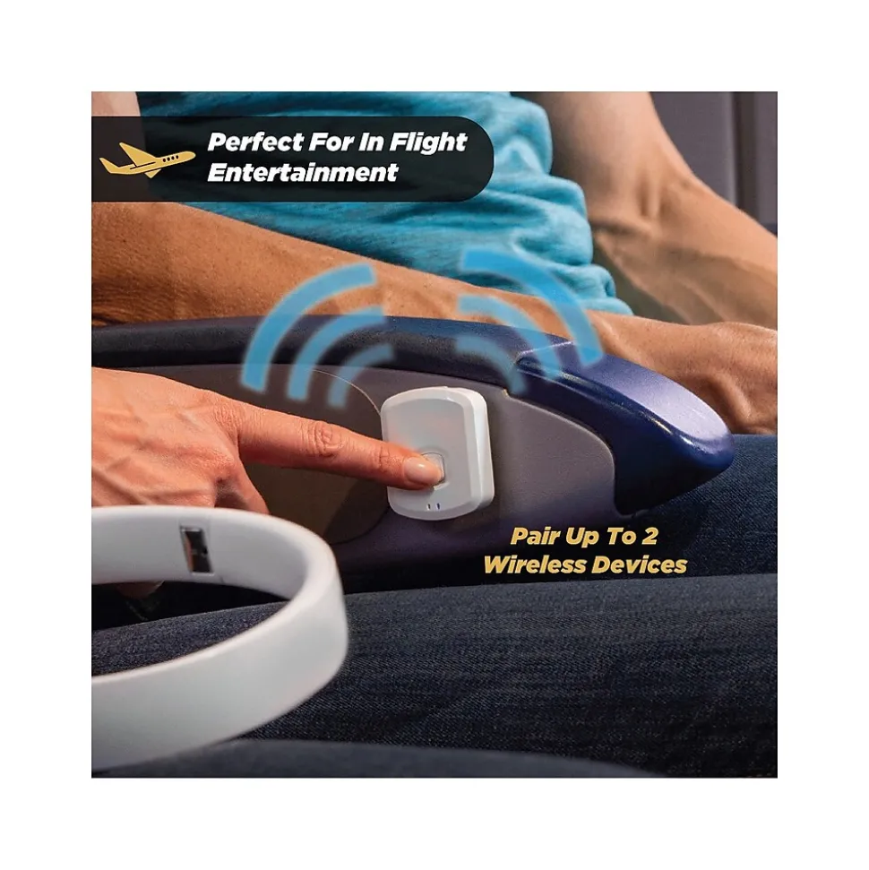 scosche FlyTunes Wireless Bluetooth Audio Transmitter (BTTWT-SP)