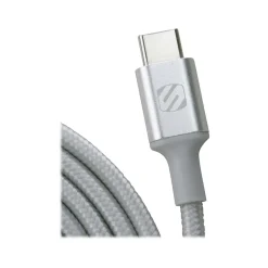 scosche StrikeLine Premium 4' USB A Male/C Male, Silver (CAB4SR)