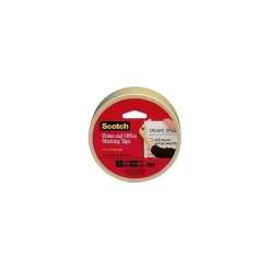 Scotch® 1" x 55 yds Home and Office Masking Tape, Tan, 1 Roll (01-06-3437)