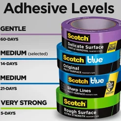 Scotch Blue Original Painter's Tape Value Pack, 1.88