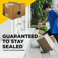 Scotch Box Lock Packaging Tape, 1.88 in x 38.2 yds. (3950S-RD-SR)