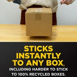 Scotch Box Lock Packaging Tape, 1.88 in x 38.2 yds. (3950S-RD-SR)