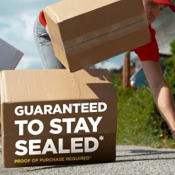 Scotch Box Lock Shipping Packing Tape, 1.88 in x 54.6 yds., Clear, 3/Pack (3950-3)