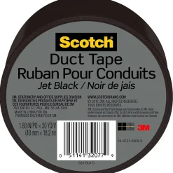 Scotch Duct Tape, 1.88" x 20 yds., Black (920-BLK-C)