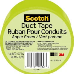 Scotch Duct Tape, 1.88" x 20 yds., Green (920-GRN-C)