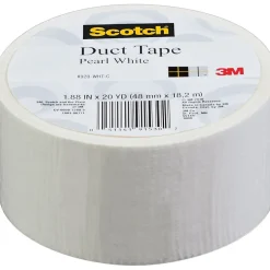 Scotch® Duct Tape, 1.88" x 20 yds., White (920-BLK-C)
