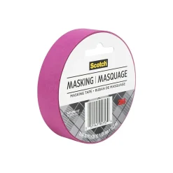 Scotch® Expressions Masking Tape, .94" x 20 yds., Fuchsia (3437-PNK)