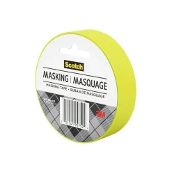 Scotch Expressions Masking Tape, 0.94" x 20 yds., Lemon Lime (3437-GRN)