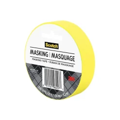 Scotch® Expressions Masking Tape, .94" x 20 yds., Yellow (3437-PYL)