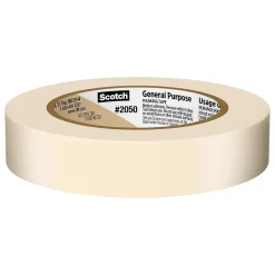 Scotch® General Purpose Masking Tape, Tan, 0.94 in x 60.1 yd (2050-24AP)