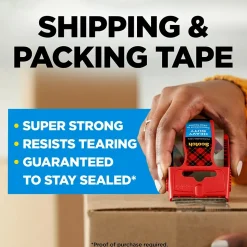 Scotch Heavy Duty Packing Tape with Dispenser, 1.88