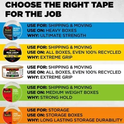 Scotch Heavy Duty Packing Tape, 1.88