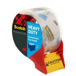 Scotch Heavy Duty Shipping Packaging Tape, 1.88 in x 38.2 yds., 2 Pack (3850S-21RD-3GC)