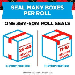 Scotch Heavy-Duty Heavy Duty Packing Tape, 1.88