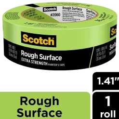 Scotch Rough Surface 1.41" x 60.1 yd. Heavy-Duty Painter's Tape (2060-36AP)