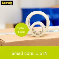 Scotch Sure Start Packing Tape, 1.88