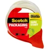 Scotch Sure Start Shipping Packing Tape with Dispenser, 1.88" x 38.2 yds., Clear (3450S-RD)