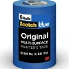 ScotchBlue ORIGINAL Painter's Tape Value Pack, 0.94" x 60 yds., Blue, 6/Rolls (2090-24EVP)