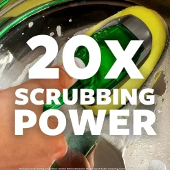 Scotch-Brite Heavy Duty Dishwand, Green/Yellow (650-4)