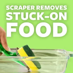 Scotch-Brite Heavy Duty Dishwand, Green/Yellow (650-4)