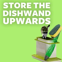 Scotch-Brite Heavy Duty Dishwand, Green/Yellow (650-4)