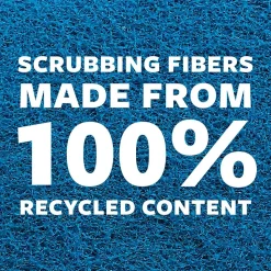 Scotch-Brite Non-Scratch Scrub Sponge, Blue, 6/Pack (526-5)