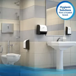 Scott Cotton Z-Fold Toilet Paper, 2-ply, White, 250 Sheets/Pack, 36 Packs/Carton (48280)