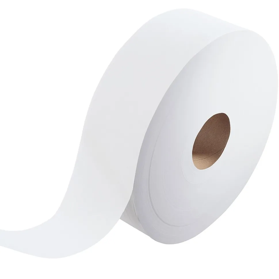 Scott Essential 2-Ply Jumbo Toilet Paper, White, 12 Rolls/Carton (07304)