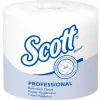 Scott Essential 1-Ply Standard Toilet Paper, White, 1210 Sheets/Roll, 80 Rolls/Carton (05102)