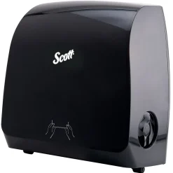 Scott Hardwound Paper Towel Dispenser, Black (47089)