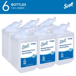 Scott Pro Foaming Hand Sanitizer Refill, Fresh Scent, 1000 mL., 6/Carton (91560)