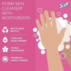 Scott Pro Foaming Hand Soap Refill for Dispenser, Floral Scent, 2/Carton (11280)