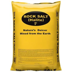 Scotwood Industries Rock Salt Ice Melt, 50 lbs. Bag (SWO50BRS/50BRSC)