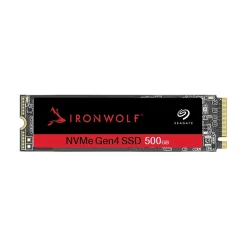 Seagate IronWolf 525 500GB M.2 PCIe Gen 4 NVMe 1.3 Internal Solid-State Drive, TLC (ZP500NM3A002)