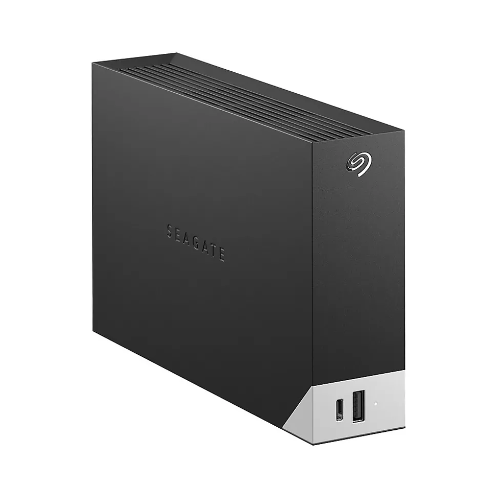 Seagate One Touch Hub 12TB USB 3.0 External Hard Drive, Black (STLC12000400)